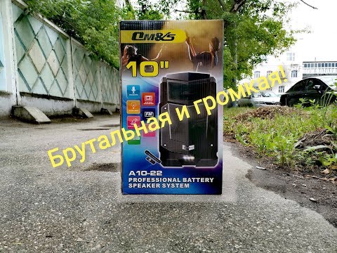 Брутальная OM&amp;S A10 22 громкая и доступная!