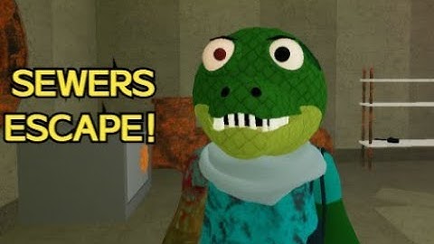 How to ESCAPE Sewers_Escape! in Piggy: The VHS Archives