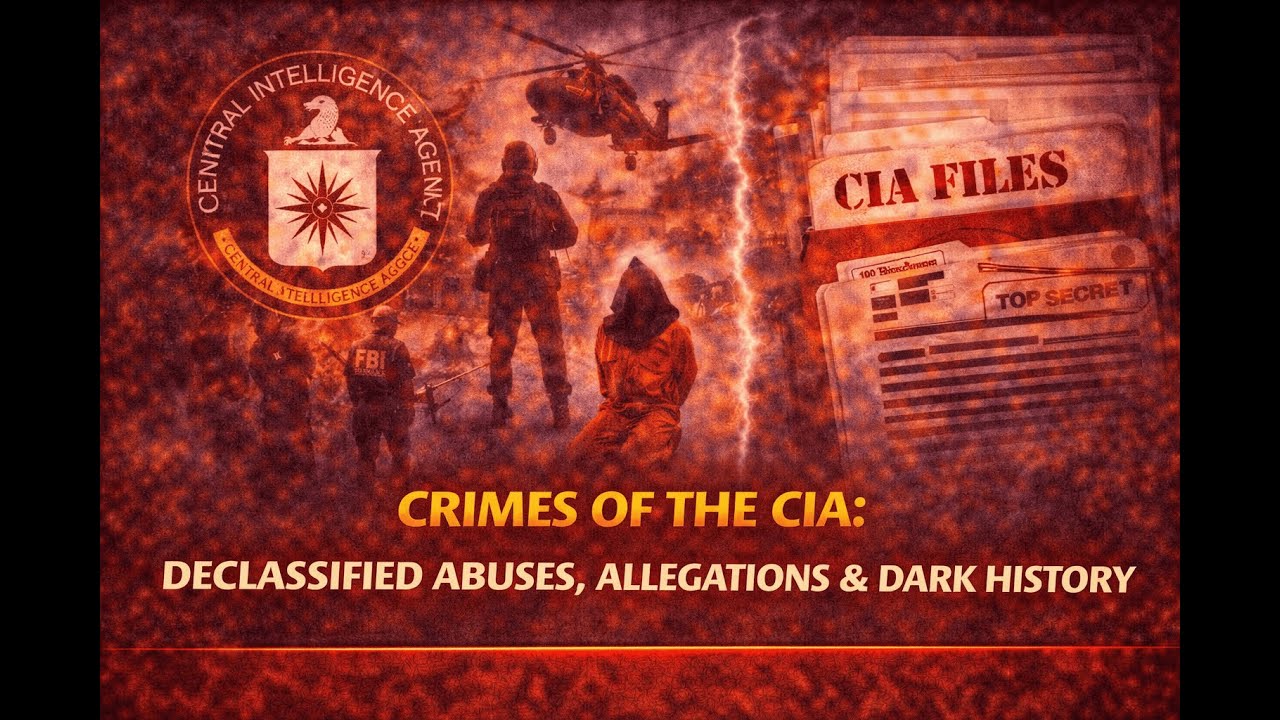 Crimes of the CIA: Declassified Abuses, Allegations & Dark History