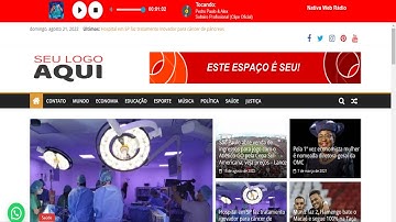 Portal de noticias Administrável