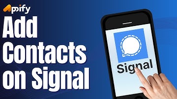How to Add Contacts on Signal (2024)