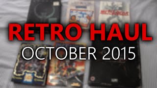 Retro Haul - October, 2015 (re-upload)