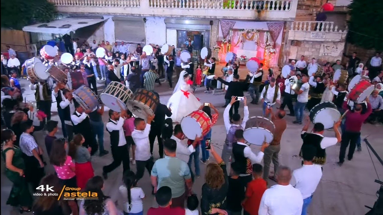  زفاف احمد & جيلان اجمل اعراس عفرين قرية بعدينا   مقطع اول 