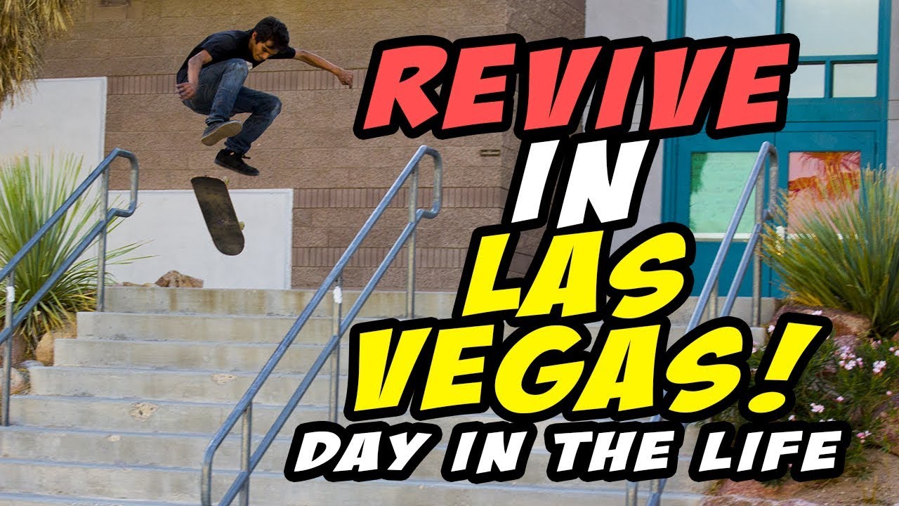REVIVE IN VEGAS (With 3 Block) Street Skating