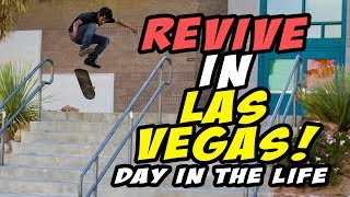 REVIVE IN VEGAS (With 3 Block) Street Skating