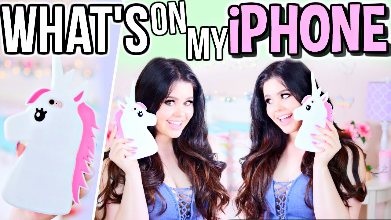 What's on my IPhone 6s Plus Rose Gold (UNICORN) 2016?!