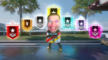 1v1 vs EVERY Rank in Rainbow Six Siege...