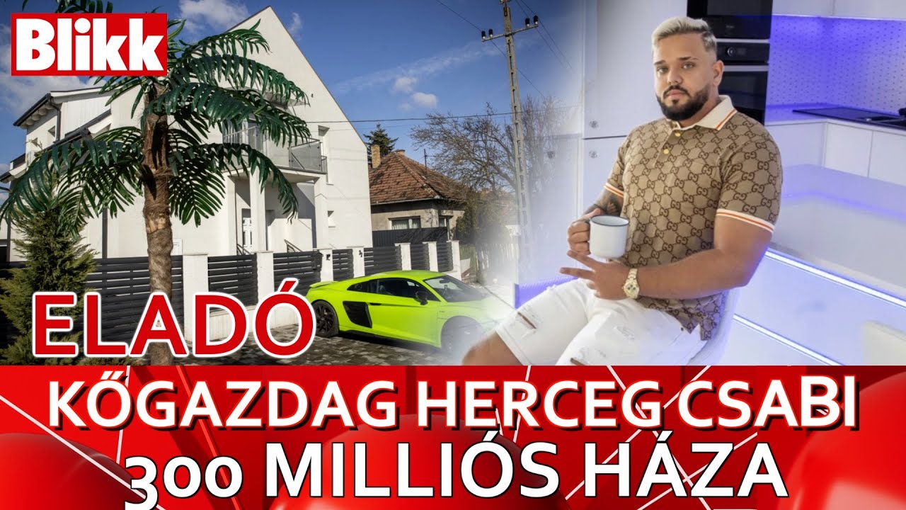 Kinőtték, ezért eladó Kőgazdag Csabi 300 milliós háza: megmutatták a gyáli luxusotthont