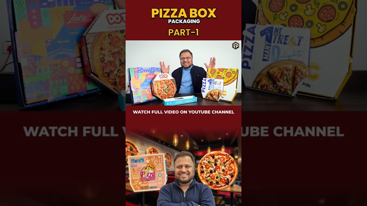 Pizza Box Packaging Explained Pt 1! 