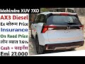 Mahindra XUV 7XO AX3 (2WD Automatic) Model 2026 | Xuv 7XO Onroad Price | DownPayment | Xuv 7XO Price