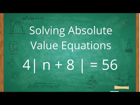 Solving Absolute Value