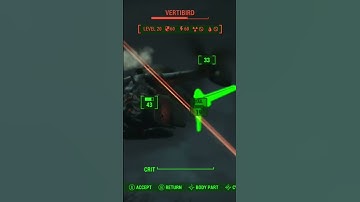 How to kill a Vertibird in one shot #Fallout4