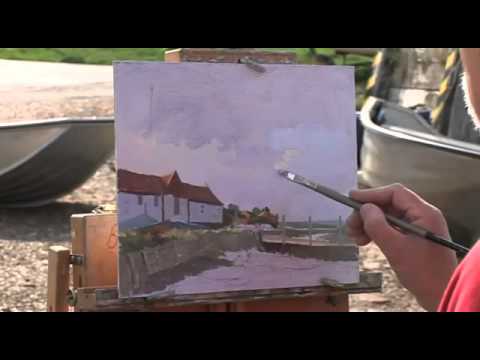 Oil Sketching on Location with Robert Brindley - Town House Films - Jackson's Art Supplies