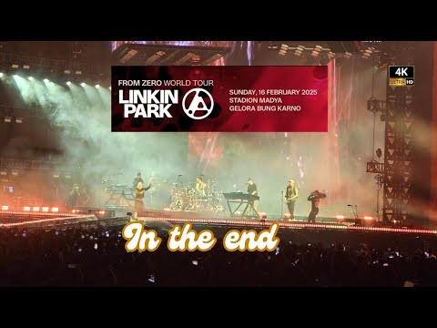 Linkin Park: In The End (From Zero World Tour Live Concert in Jakarta 2025) 4K UHD