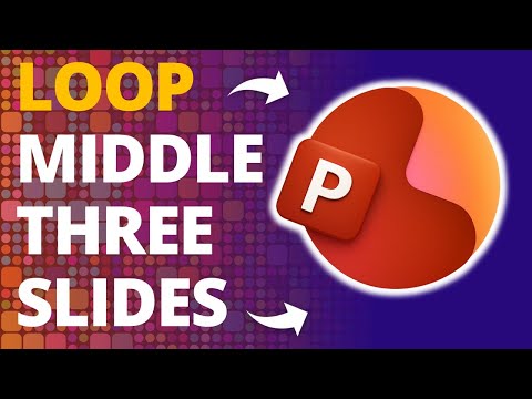 How to Loop Slides in the Middle of a  PowerPoint Slideshow 🔥 [PPT TRICKS]
