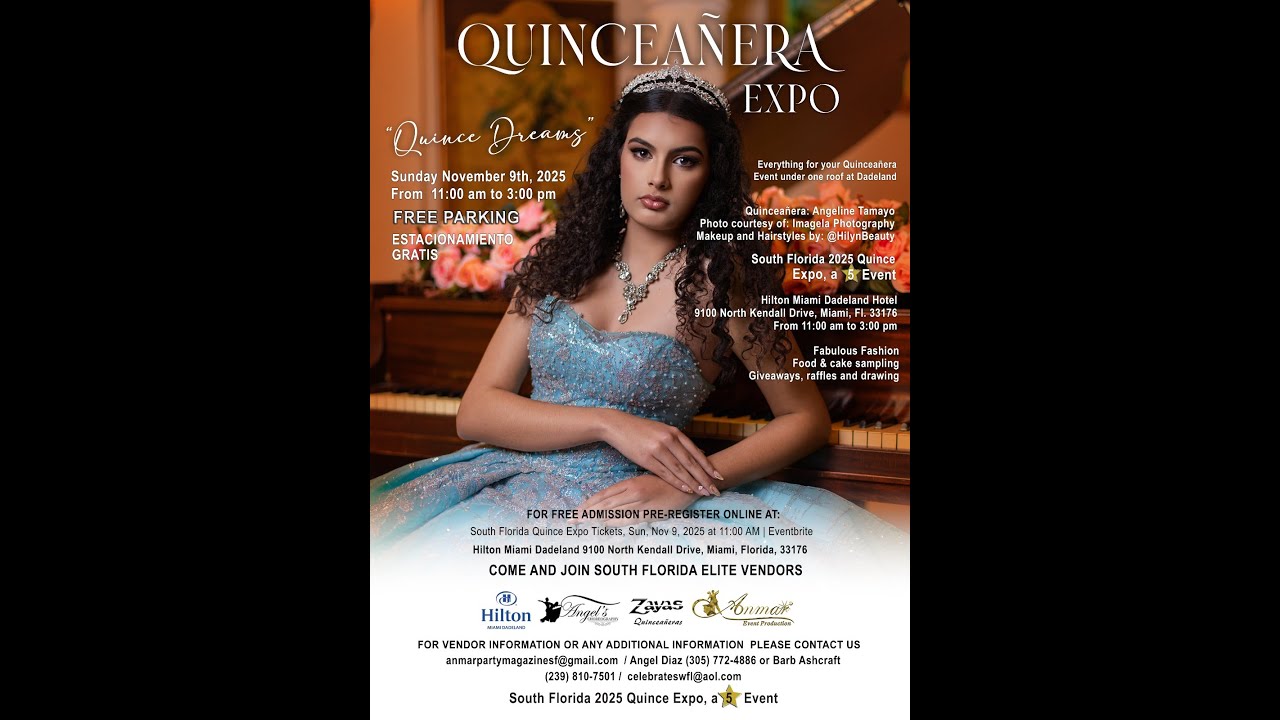 Anmar® Event Production Miami Dadeland Hilton 15 Expo Noviembre  9th, 2025  Spanish Version