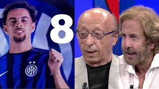 Bargiggia: Inter gets an 8. Added three experienced players * Moggi: Inter's executives are the b...