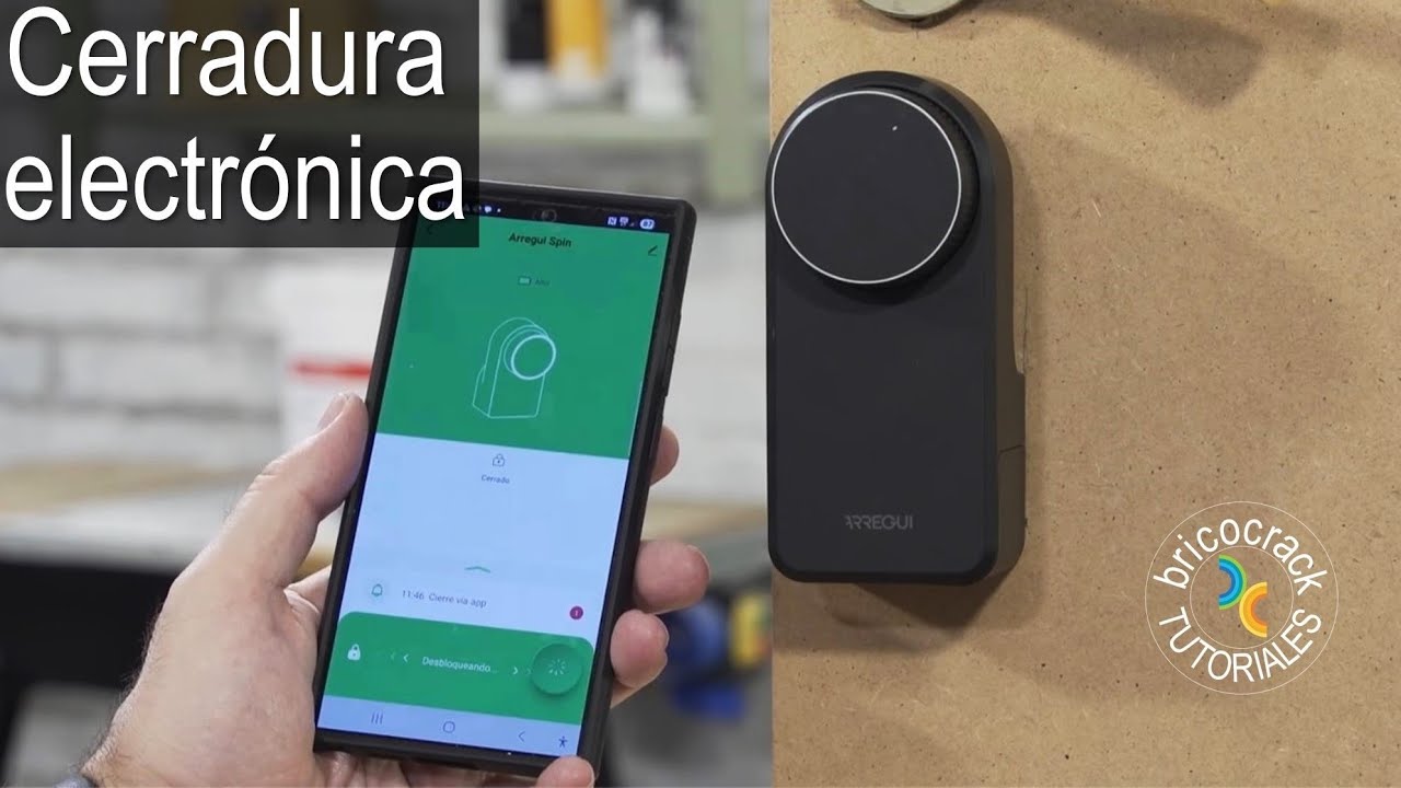Cerradura electrónica muy fácil de instalar: seguridad y control de accesos (Bricocrack)