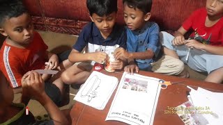 CARA MEMBUAT POSTER Kebersihan Lingkungan Sekolah || Prilaku Hidup Bersih & Sehat SDN Bataal Barat 1