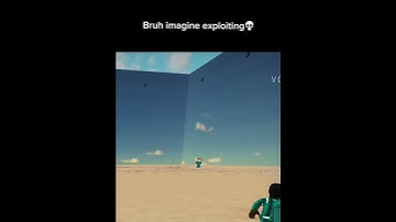 Bludski exploiting squid game💀💀💀 #roblox #memes #funny