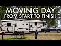 RV MOVING DAY from START to FINISH : RV Fulltime w/9 Kids