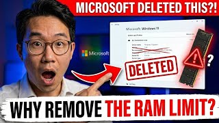 What Microsoft Isn't Saying About Why It Deleted Its Own RAM Recommendation