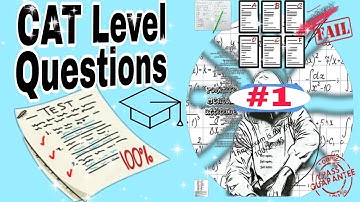 CAT exam questions | CAT 2025 practice questions | arithmetic questions | ratio and proportion #cat