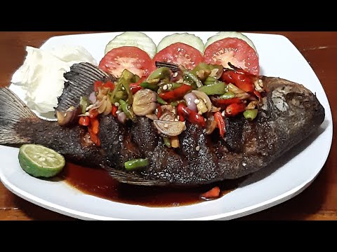 Resep Ikan Bawal Goreng Sambal Kecap