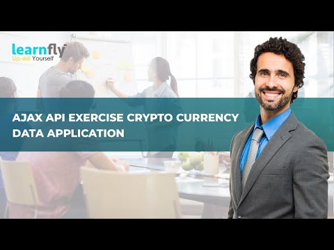 AJAX API Exercise Crypto Currency Data Application-Laurence Svekis|Learnfly