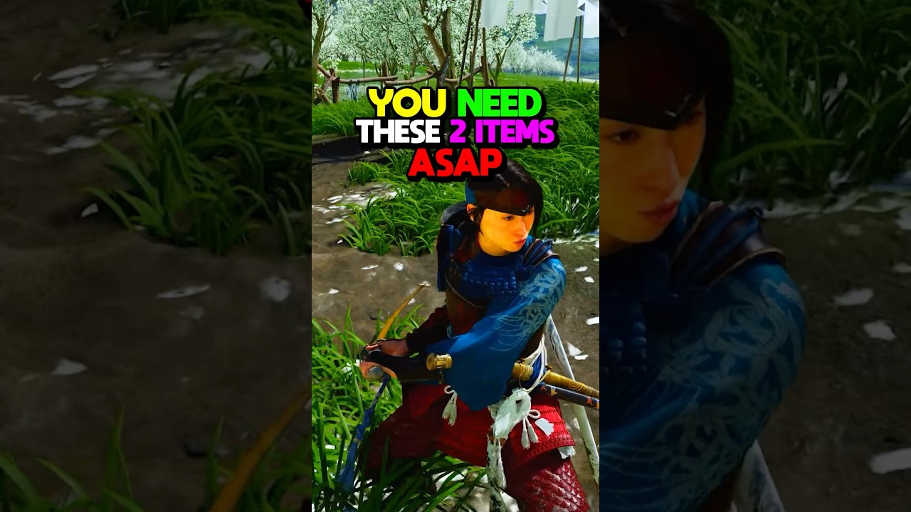 ДВА САМЫХ ВАЖНЫХ ПРЕДМЕТА В РАННЕЙ ИГРЕ GHOST OF YOTEI! 