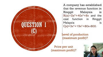BEEQ 1013 INTRODUCTION TO MATHEMATICAL ECONOMICS
