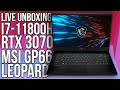 MSI GP66 Leopard with i7-11800H and RTX 3070 LIVE Unboxing!