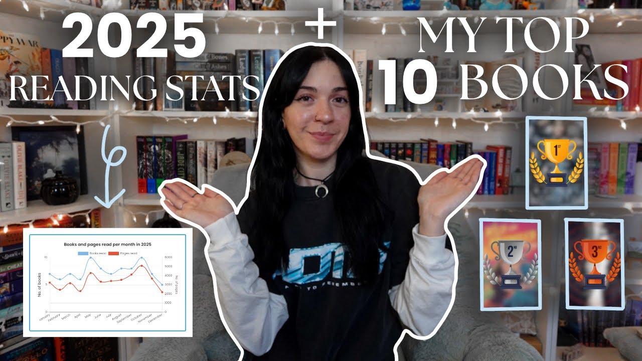 My 2025 Reading Stats and Top 10 Books of the Year