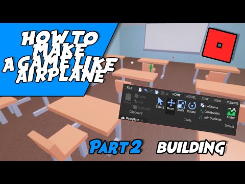 COME FARE un gioco come AEREO | PARTE 2: Costruire | ROBLOX
