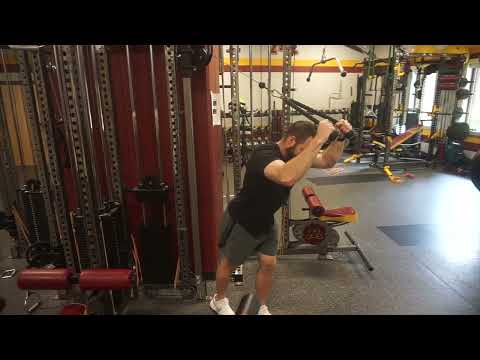 Tricep OH Isometric Yeilding  Fast Twitch Method - Fiber Density Super Method