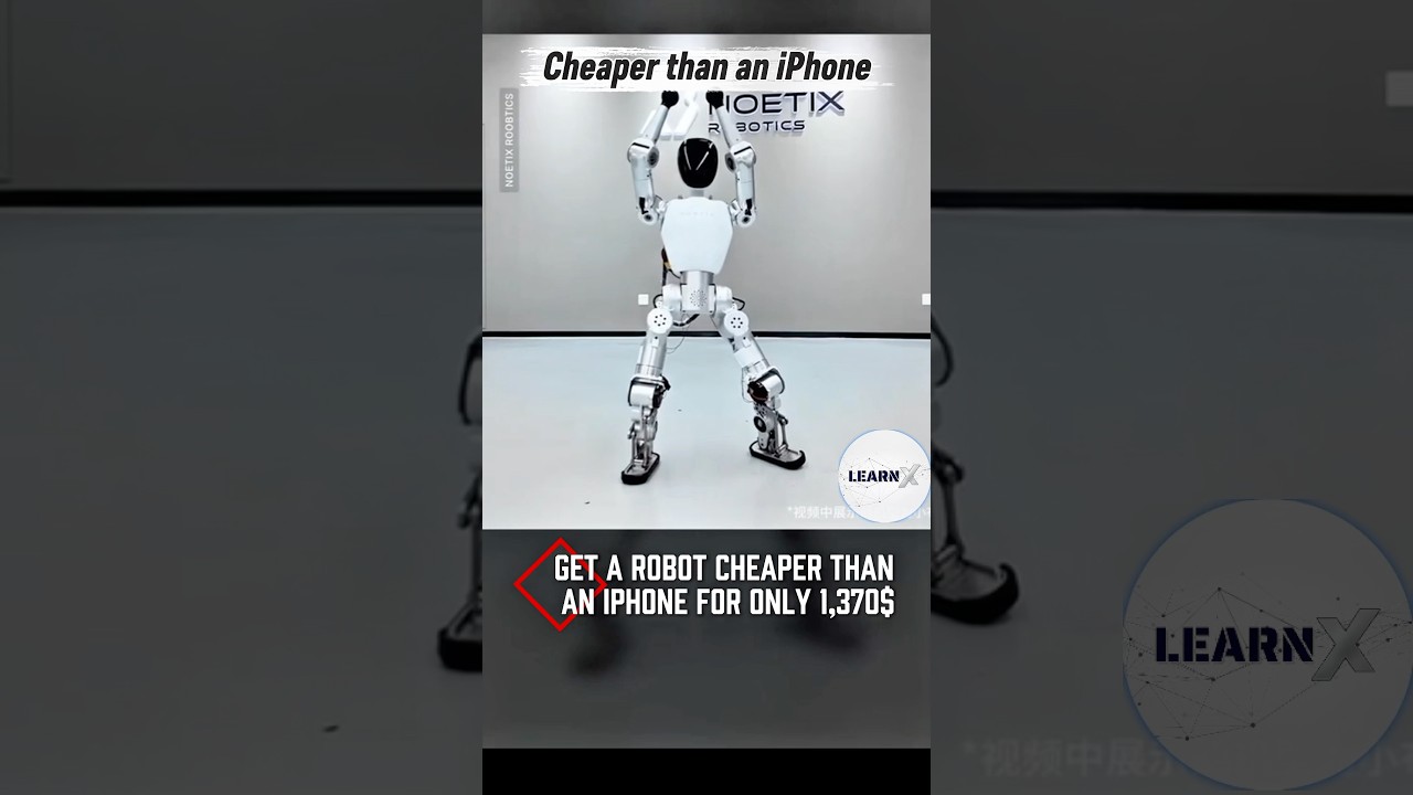 Robot cheaper than an iPhone for only 1370$ 