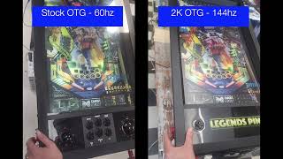 ALP Slow motion OTG comparison