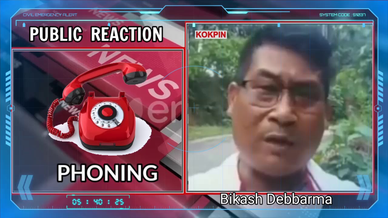 FIR KHLAI NAI TIPRA MOTHA ADONGROK NI MUNGUI BIKASH DEBBARMA TAMO SAKHA KHWNADI LUKUROK