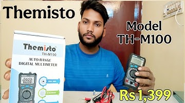 Themisto TH-M100 full testing and review digital All Multimeter voltage and amp 🌡️ temperature test