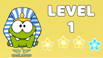 Cut The Rope: Time Travel - Level 4-1 [Ancient Egypt] 4 Stars Walkthrough