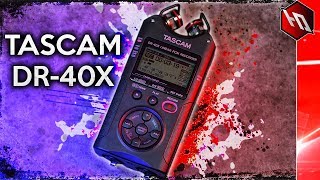 THE HANDHELD AUDIO RECORDER FOR EVERYTHING!! (Tascam DR-40X Review & Sound Test)