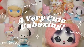 A very cute unboxing𓍢ִ໋🌷͙֒ ᰔᩚ Sonny Angels | Sanrio Blind Boxes | Mofusand Cats ⋆.ೃ࿔*:･