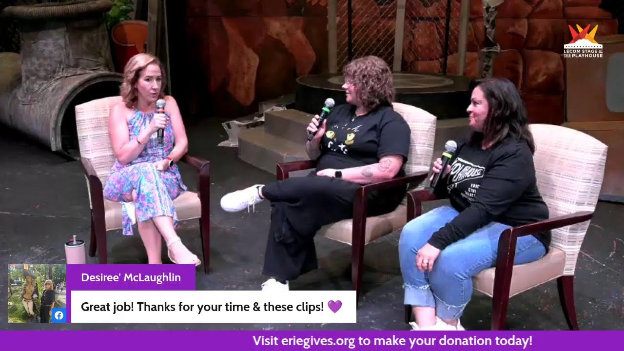 Erie Playhouse 4 p.m. Erie Gives Update