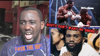 (F&$K EM) TERENCE CRAWFORD STRIPPED OF IBF IS  PROOF BOOTS DON’T WANT NO SMOKE crawfordspence