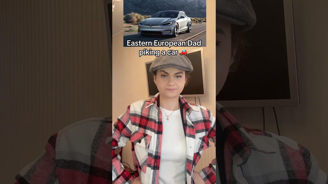 Eastern European Dad piking a car 🚗 #easterneurope
