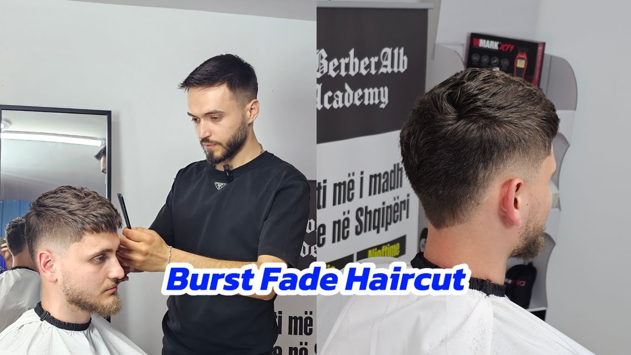 Si të bëjmë një qethje Burst Fade✂️ (tutorial nga Klejdi Meta)