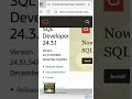Oracle Sql developer download