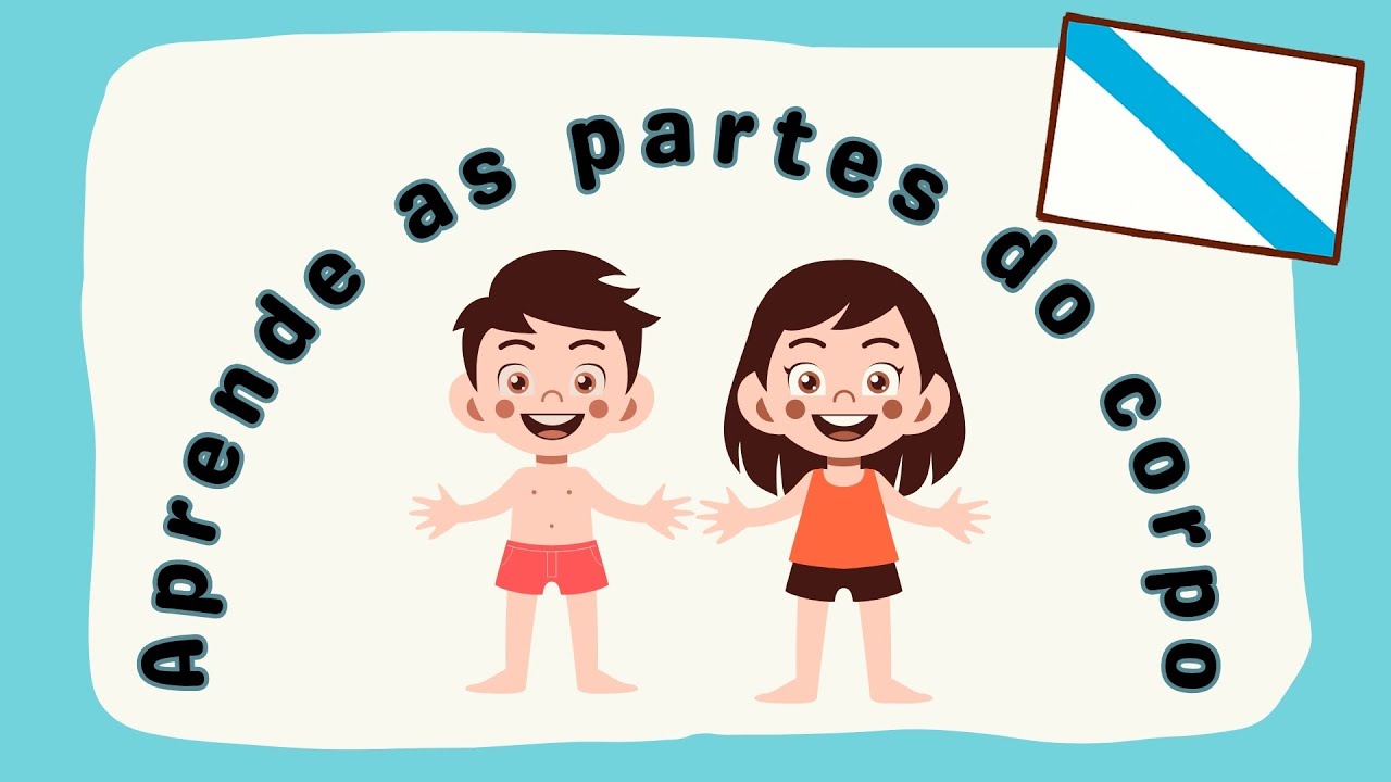Aprende as partes do corpo!! 👀🦶👄🎶 - Aprende en Galego - Anaid DM