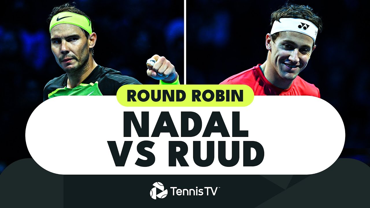 Rafael Nadals Final Match of 2022 vs Casper Ruud Nitto ATP Finals 2022