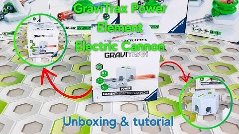 UNBOXING GraviTrax ELECTRIC CANNON 😱 (+ tutorial and test track)